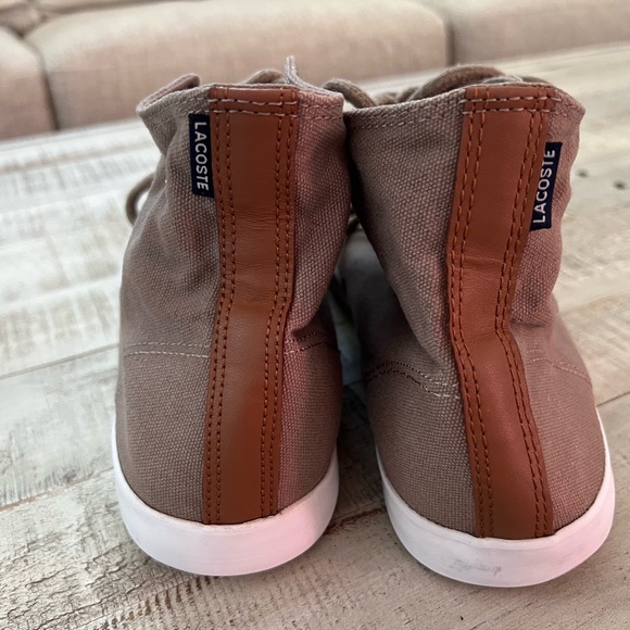 Lacoste Brown High-Top Sneaker - Picture 2 of 5